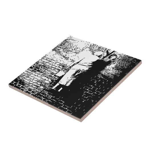 Carreau Grand-maman de graffiti (Côté)