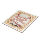 Carreau Grand-mère de baseball (Côté)