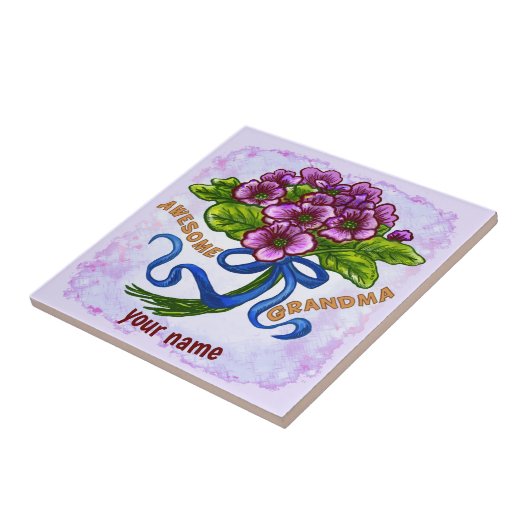 Carreau Grand-mère géniale (Côté)