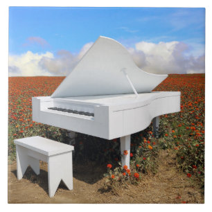 Carreau Grand piano en zinnia