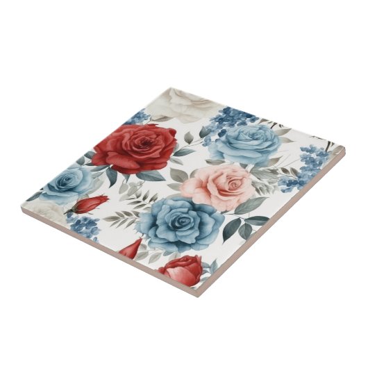 Carreau Grand Rose (Côté)