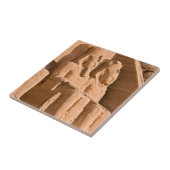 Carreau Grand Temple d'Abou Simbel - Ramses II - Egypte (Côté)