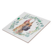 Carreau Grande couche d'aquarelle de Danse (Côté)