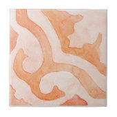 Carreau Grande échelle Morrocan orange (Devant)