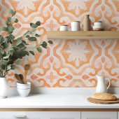 Carreau Grande échelle Morrocan orange