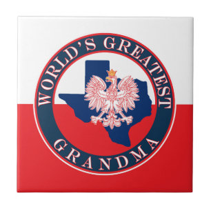 Carreau Grande grand-mère du monde