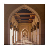 Carreau Grande Mosquée Sultan Qaboos à Mascate, Oman (Devant)