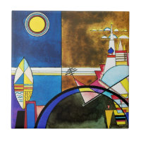 Grande porte de Kandinsky de tuile de Kiev