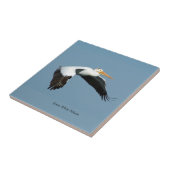 Carreau Grande tuile blanche Pelican (Côté)