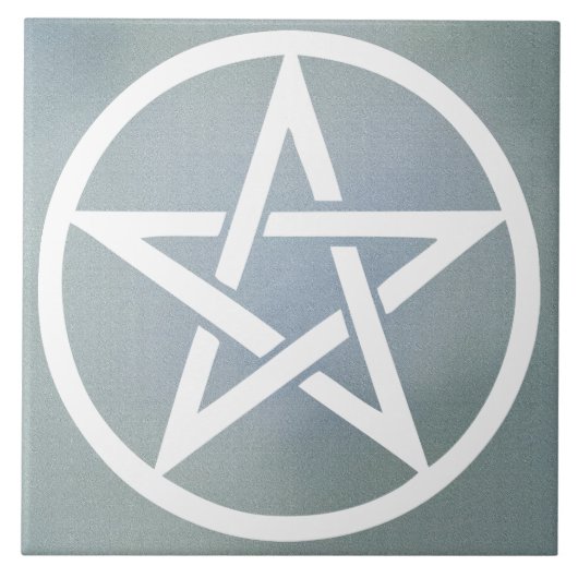 Carreau Grande tuile d'autel - Pentacle (Devant)