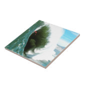 Carreau Grande vague surfante raide (Côté)