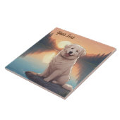 Carreau Grands Pyrénées par le lac (Côté)