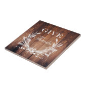 Carreau grange de graine rustique grange de grange de gran (Côté)