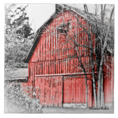 Carreau Grange rouge magnifique (Devant)