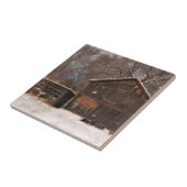 Carreau Grange rustique & gîte Scène Vintage (Côté)