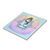 Carreau Granny Snowflake Snowman tile (Côté)