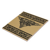 Carreau Grapevine Art Nouveau vintage (Côté)