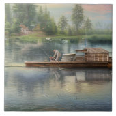 Carreau Graphique de pêche (Devant)