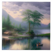 Carreau Graphique de pêche (Devant)