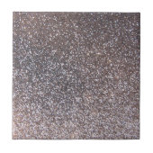 Carreau Graphique parties scintillant en argent Faux (Devant)