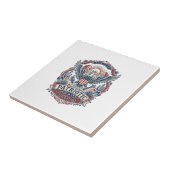Carreau Graphique vectoriel de fierté du désert du Sud-Oue (Côté)
