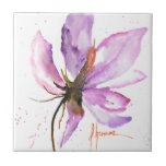 Carreau Gras Floral IV<br><div class="desc">Bold Floral IV par Leticia Herrera</div>