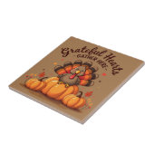 Carreau Grateful Hearts Thanksgiving Turkey (Côté)