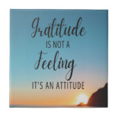 Carreau Gratitude n'est pas un sentiment Carrelage en céra (Devant)