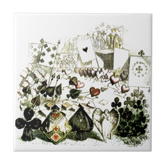 Carreau Gravure sur bois du 19ème siècle du Pays des (Devant)