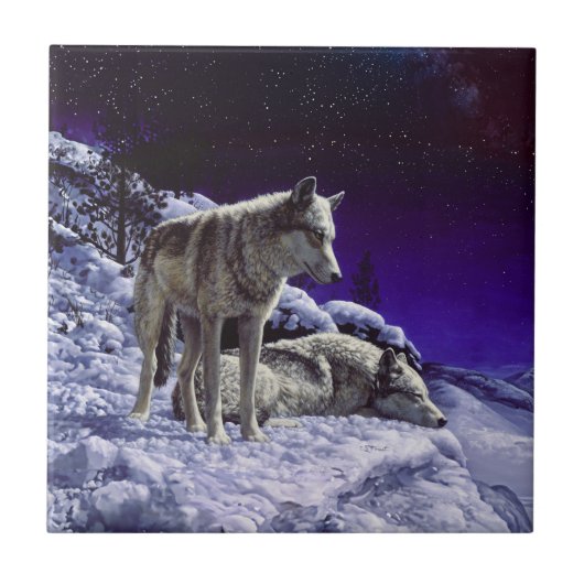 Carreau Gray Wolves (Devant)