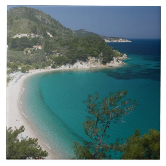 Carreau GRÈCE, îles de la mer Égée nord-orientale, SAMOS,  (Devant)
