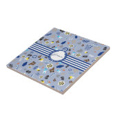 Carreau Grèce : objets célèbres du pays (Côté)