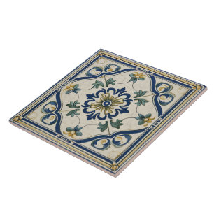 Carreau Grèce traditionnelle Blue Art 7