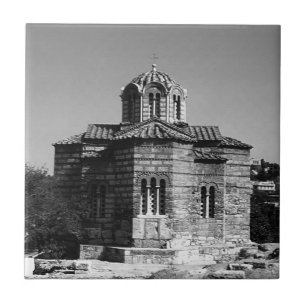 Carreau Grèce vintage Athènes Église des Saints-Apôtres