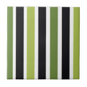 Carreau Green Black Stripes (Devant)