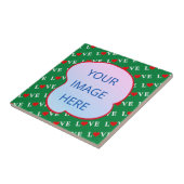 Carreau Green LOVE Heart (Côté)