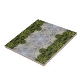 Carreau Green Moss & Earth Nature Art (Côté)