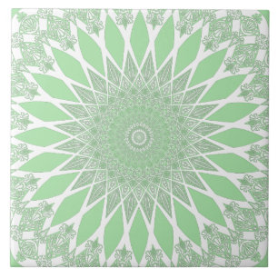Carreau Green Seafoam Tristyns Mandala