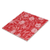 Carreau Grenade en rouge/rose. (Côté)