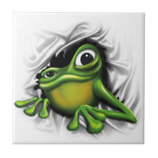 Carreau Grenouille 3d fraîche