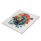 Carreau Grenouille banjo (Côté)