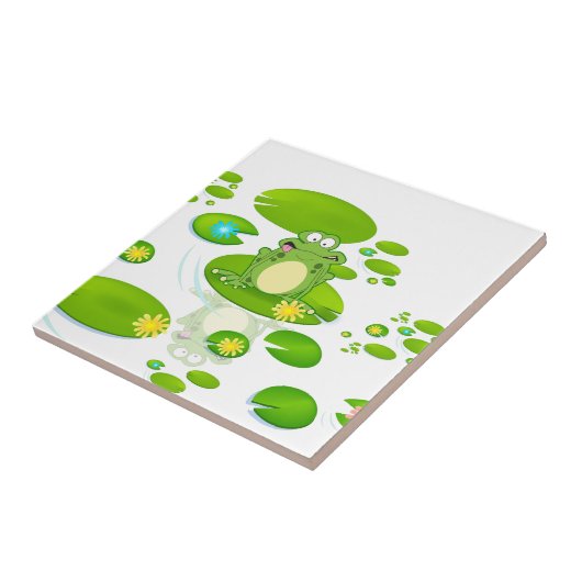 Carreau Grenouille Haltérophile (Côté)