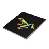 Carreau Grenouille peinte aux yeux rouges (Côté)