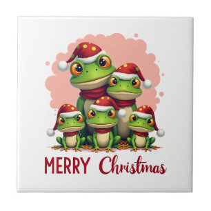 Carreau Grenouilles de Noël en famille (3)