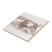 Carreau Grenouilles de Sculling (Côté)