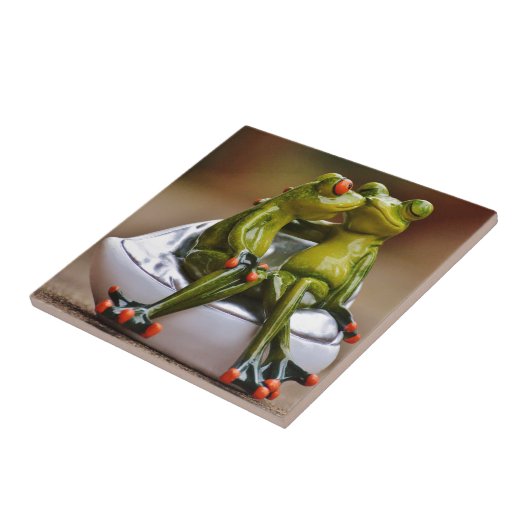 Carreau Grenouilles joyeuses (Côté)