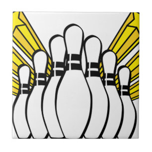 Carreau Grève de jeu d'équipe d'entraîneur de bowling de