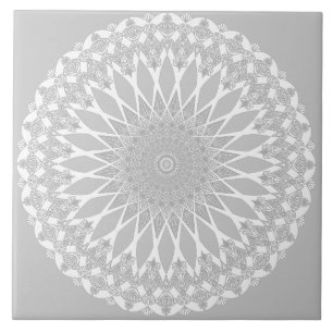 Carreau Grey Petoskey Tristyns Mandala