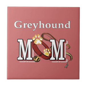 Carreau Greyhound Chien Maman Cadeaux