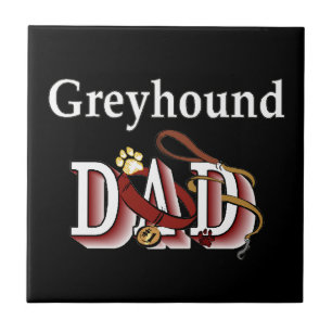 Carreau Greyhound Chien Papa